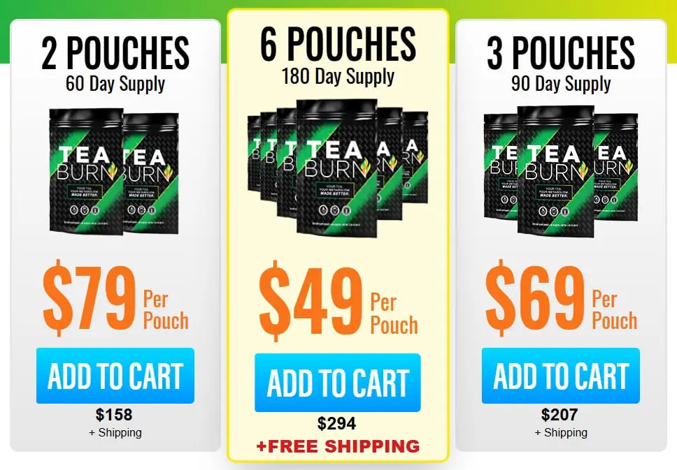 Tea Burn Discount Price